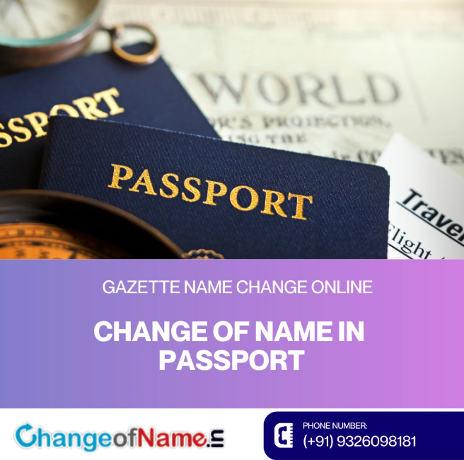 Gazette Name Change Online