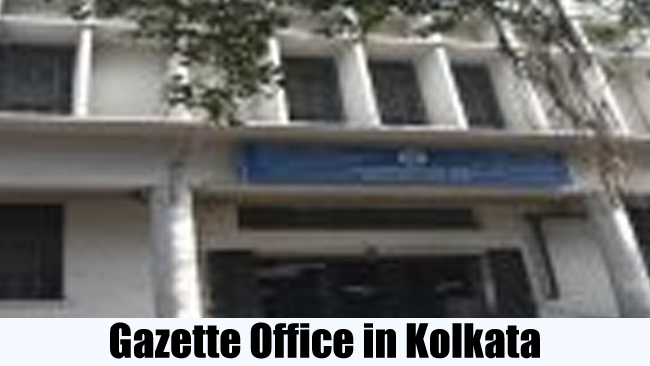 Gazette Office in Kolkata
