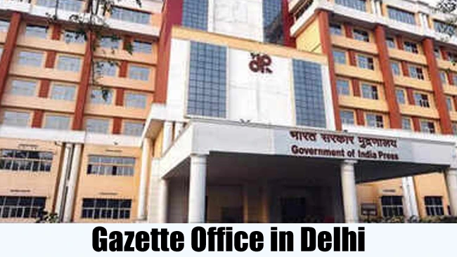 Gazette Office in delhi is located at 
 Civil Lines 