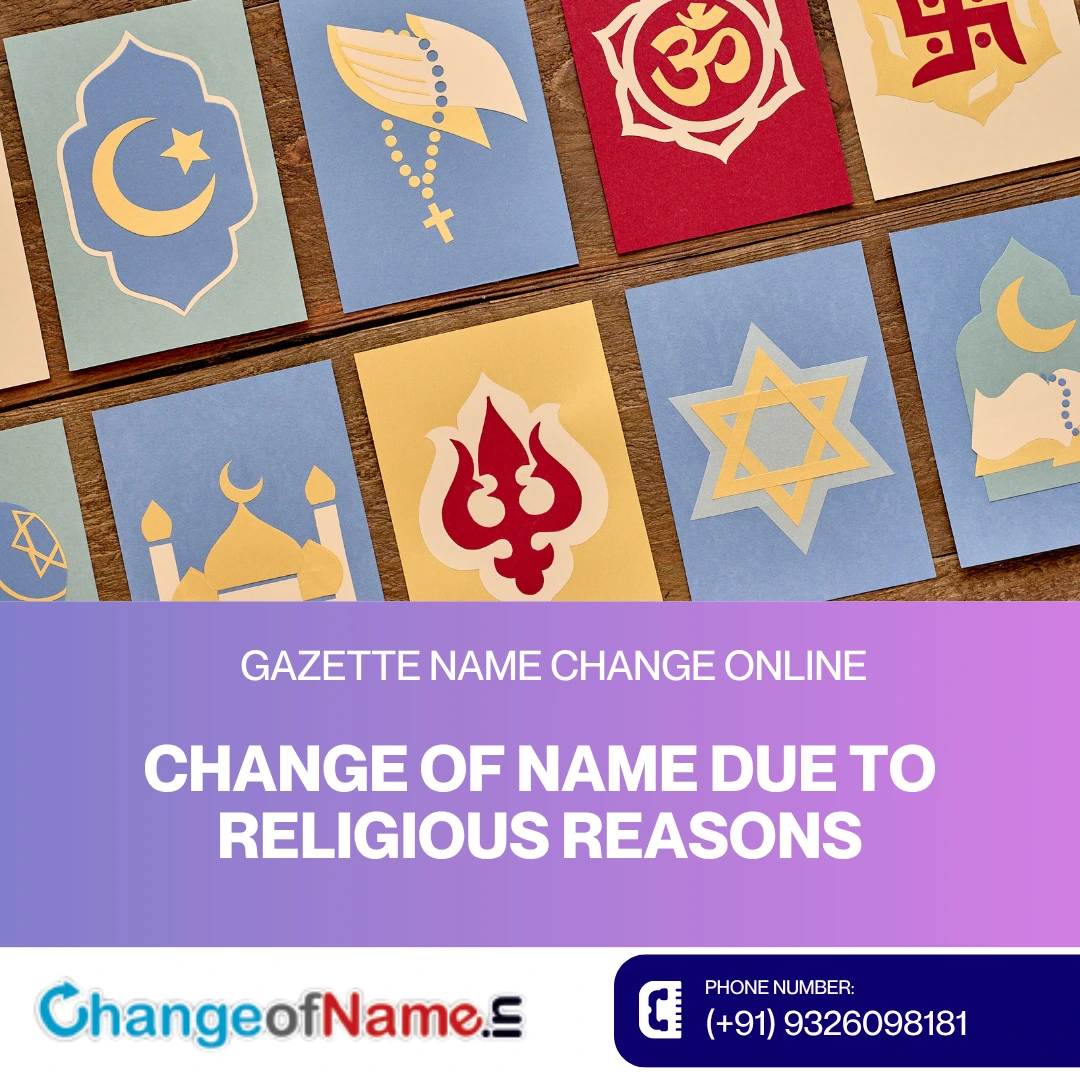 Gazette Sample for Change of Name Maharashtra