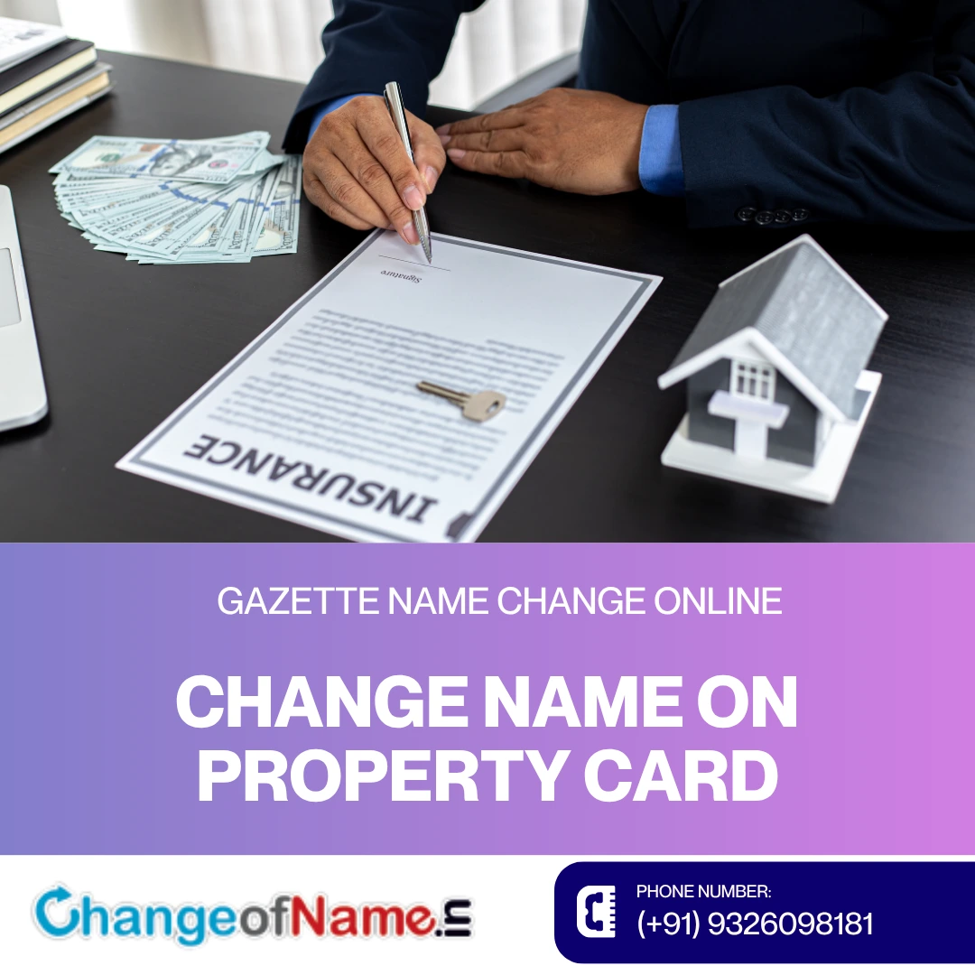 Gazette Sample for Change of Name Maharashtra