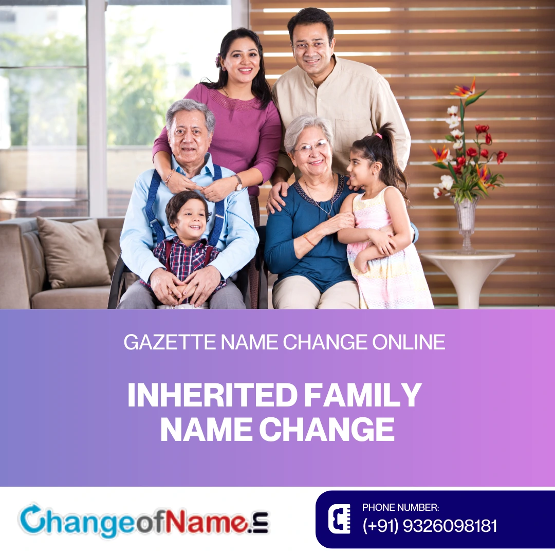 Gazette Sample for Change of Name Maharashtra