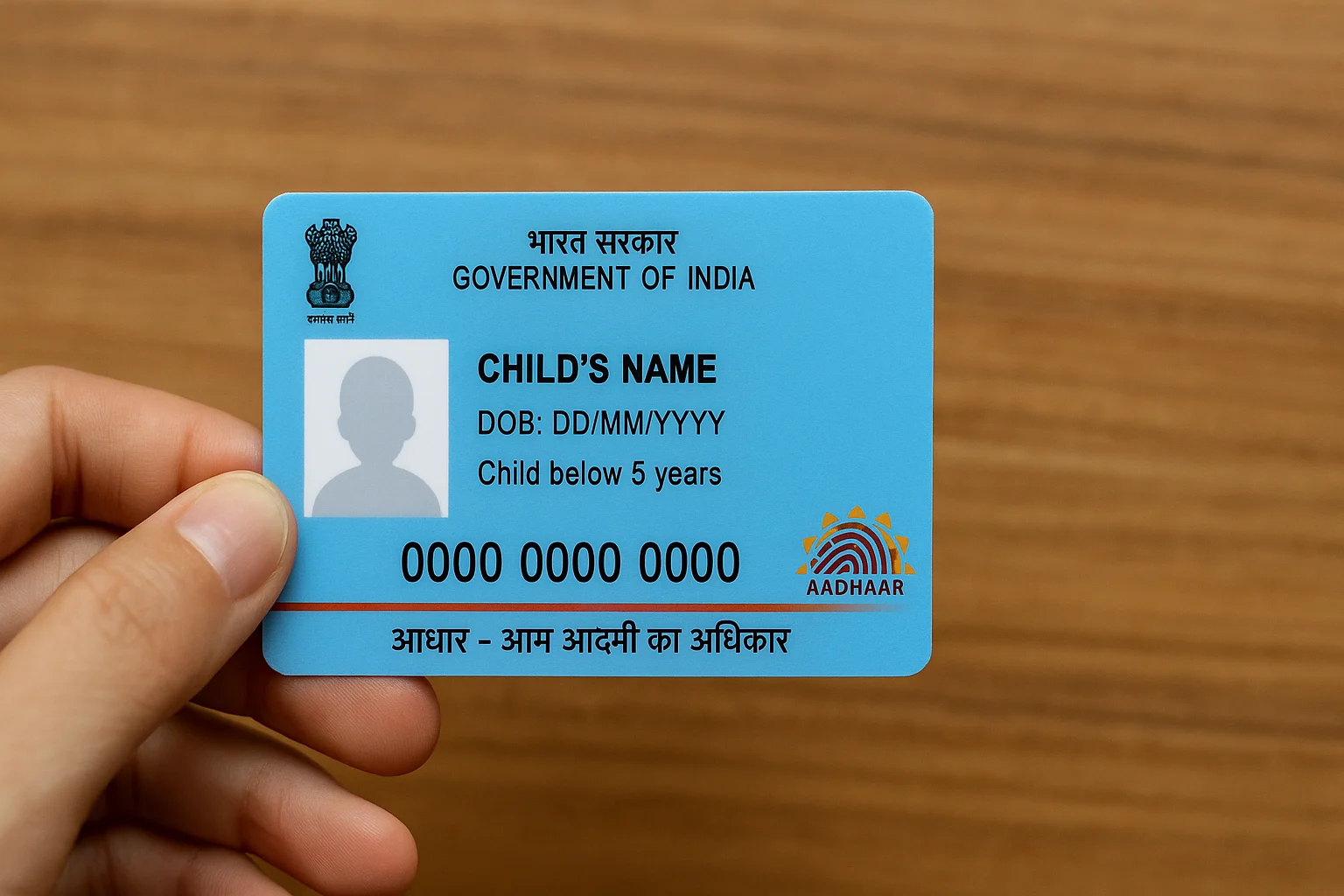 Blue Aadhaar Card 2025 for Karnataka Child Enrollment Documents Biometric Updates Benefits