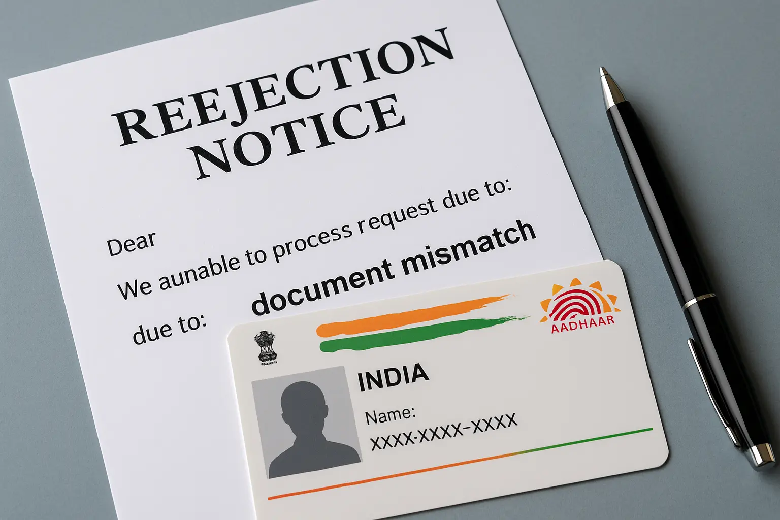 Document Mismatch or Rejection During Aadhaar Name Change Fix It Fast with These Steps