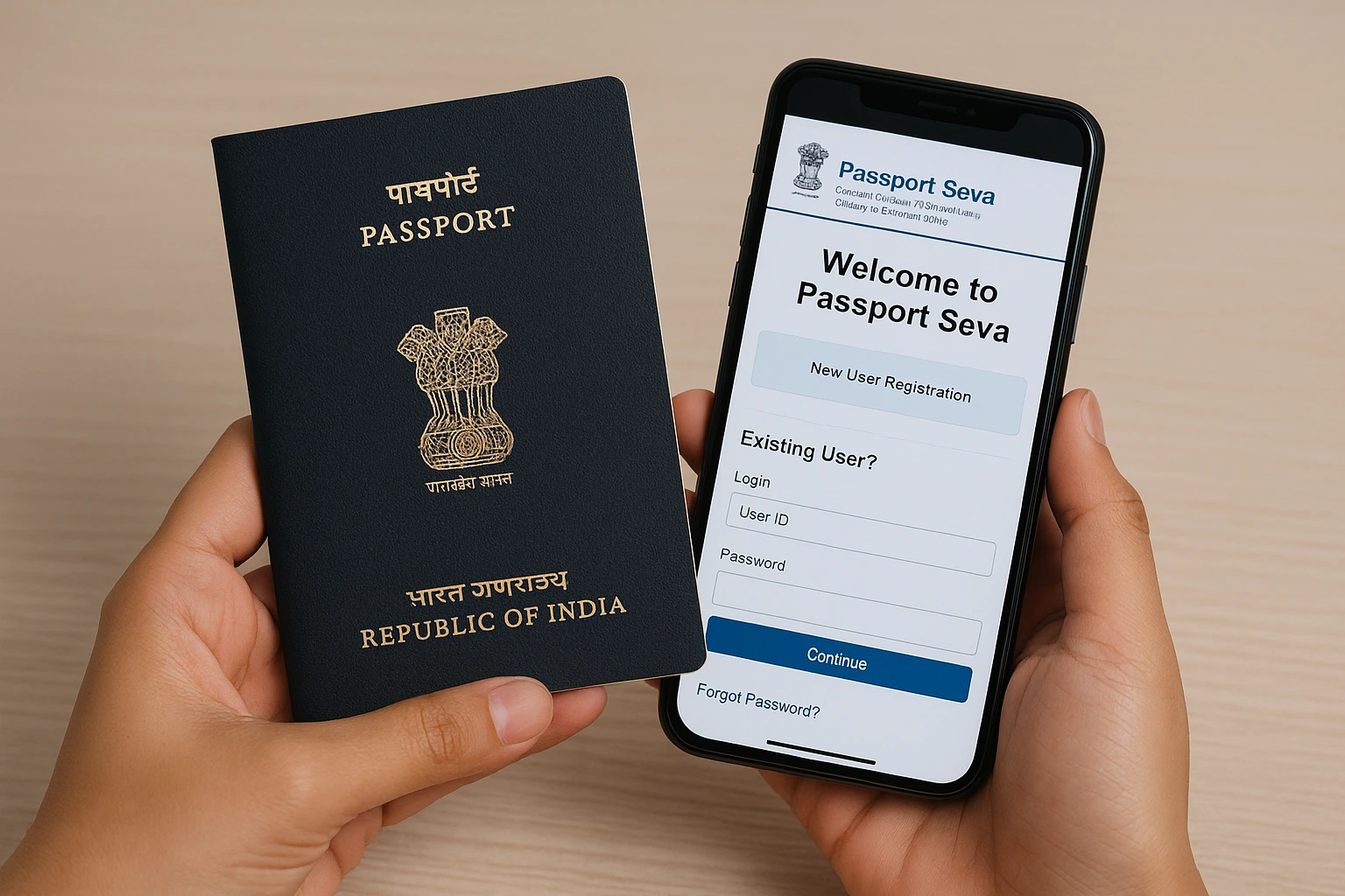 Name Change in Passport via Passport Seva Portal – Nehas Real